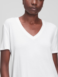 Женская футболка GAP 1159837218 (Белый XS)