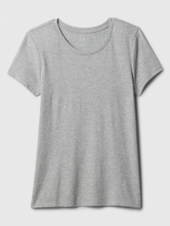 Женская футболка GAP 1159837422 (Серый S)