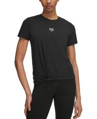 Женская футболка Tommy Hilfiger с логотипом 1159837508 (Черный XL)