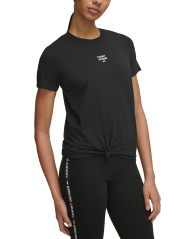 Женская футболка Tommy Hilfiger с логотипом 1159837508 (Черный XL)