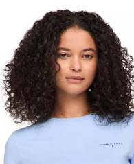 Футболка женская Tommy Hilfiger с логотипом 1159837874 (Голубой S)