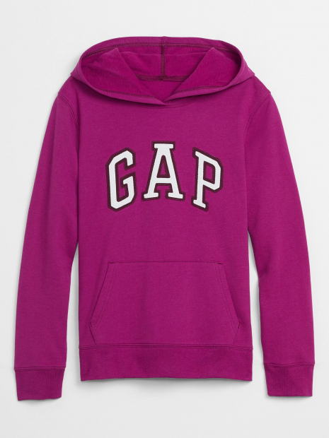 Женская худи GAP с капюшоном art710110 (Фиолетовый, размер S)