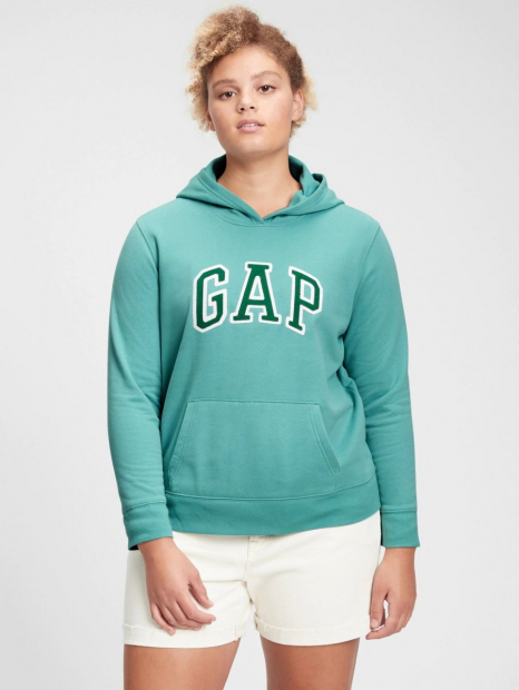 Женская толстовка худи GAP кофта с капюшоном 1159761332 (Зеленый, M)