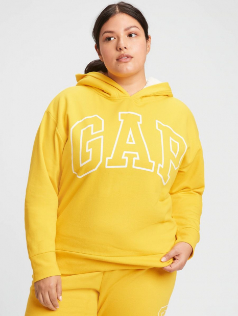 Женская толстовка худи GAP кофта с капюшоном 1159759353 (Желтый, S)