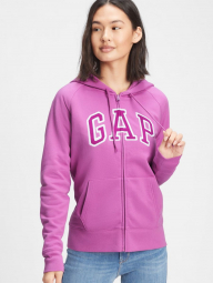 Женская худи на молнии GAP толстовка с логотипом 1159761430 (Розовый, XS)
