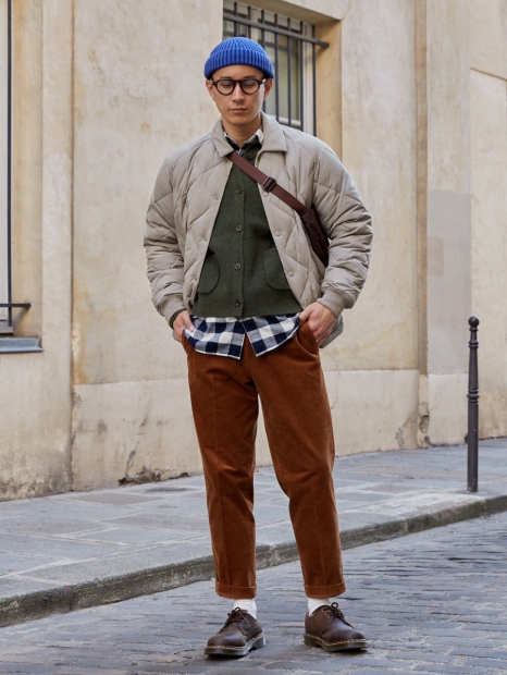 Теплый вязаный кардиган UNIQLO кофта 1159826125 (Зеленый XL)
