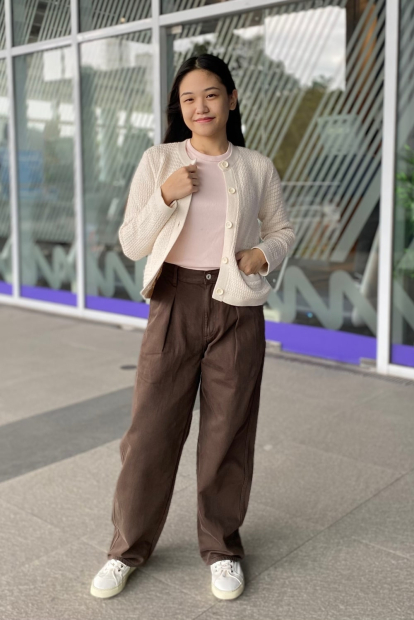 Женский вязаный кардиган UNIQLO кофта 1159831628 (Молочный XXL)