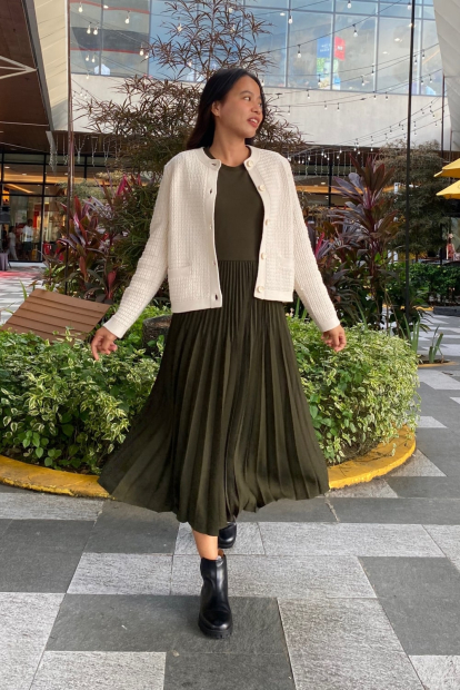 Женский вязаный кардиган UNIQLO кофта 1159831628 (Молочный XXL)