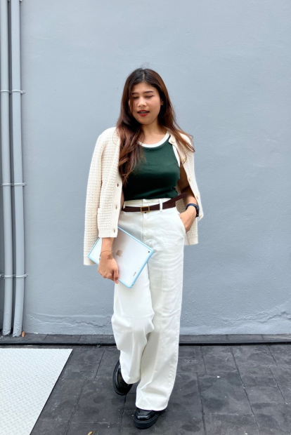 Женский вязаный кардиган UNIQLO кофта 1159831628 (Молочный XXL)