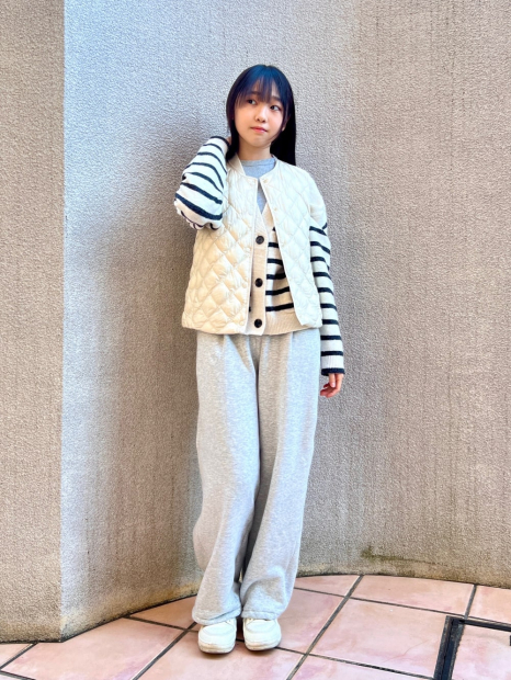 Женский вязаный кардиган Souffle Yarn UNIQLO кофта 1159831955 (Молочный S)