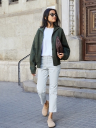 Теплый вязаный кардиган UNIQLO кофта 1159826125 (Зеленый XL)