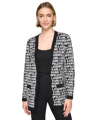 Женский кардиган Karl Lagerfeld с логотипом 1159833383 (Черный L)