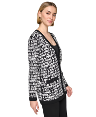 Кардиган жіночий Karl Lagerfeld з логотипом 1159833383 (Чорний L)