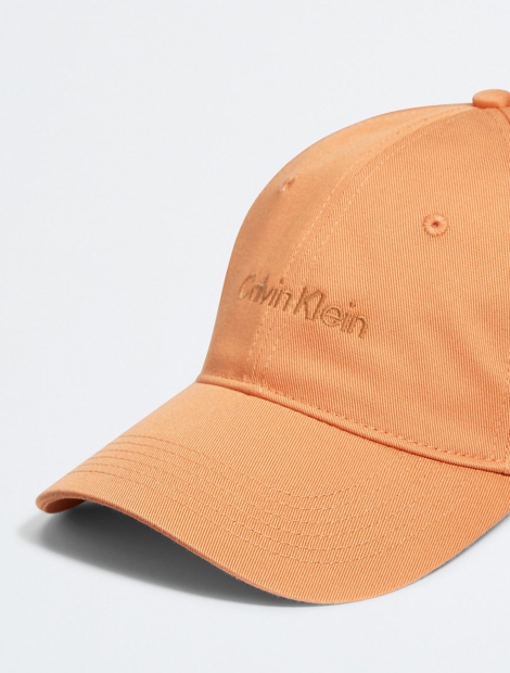 Бейсболка Calvin Klein кепка с логотипом 1159785543 (Оранжевый, One size)