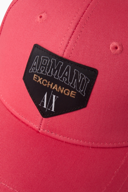 Стильна кепка Armani Exchange бейсболка з логотипом 1159802265 (Рожевий, One size)