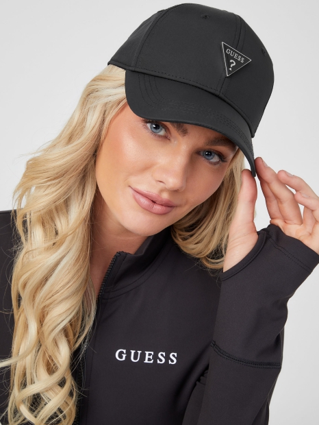 Кепка Guess бейсболка с логотипом 1159816230 (Черный One size)