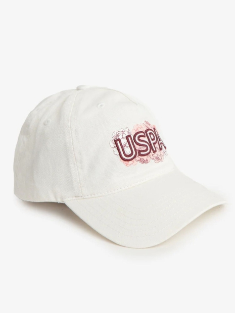 Кепка женская U.S. Polo Assn бейсболка с вышитым логотипом 1159822597 (Белый One size)