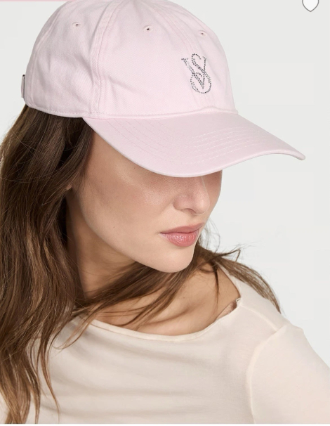 Кепка Victoria's Secret бейсболка з логотипом 1159835038 (Рожевий One size)