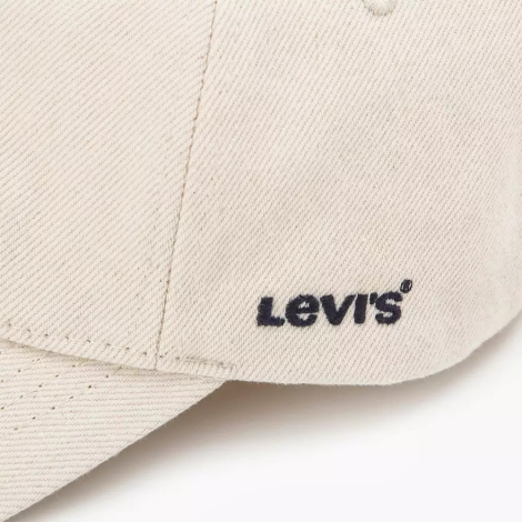 Бейсболка Levi's кепка с логотипом 1159837842 (Молочный One size)