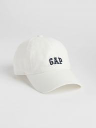 Женская бейсболка GAP с логотипом art616523 (Белый, размер One size)