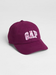 Женская бейсболка GAP с логотипом art145378 (Бордовый, размер One size)