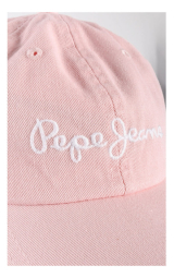 Женская кепка Pepe Jeans London бейсболка с логотипом 1159779763 (Розовый, One size)