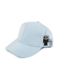 Женская кепка Karl Lagerfeld Paris бейсболка с вышивкой 1159780089 (Голубой, One Size)