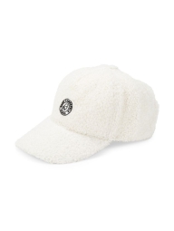 Теплая женская кепка Karl Lagerfeld бейсболка с логотипом 1159793302 (Белый, One size)