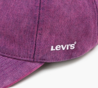 Стильная кепка Levi's бейсболка с логотипом 1159801449 (Фиолетовый, One size)