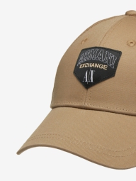 Стильная кепка Armani Exchange бейсболка с логотипом 1159802706 (Коричневый, One size)