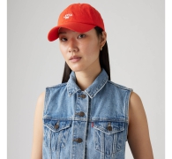 Бейсболка Levi's кепка с логотипом 1159817815 (Оранжевый One size)