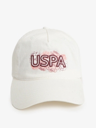 Кепка женская U.S. Polo Assn бейсболка с вышитым логотипом 1159822597 (Белый One size)