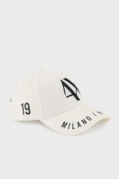 Стильная кепка Armani Exchange бейсболка с логотипом 1159834161 (Белый One size)