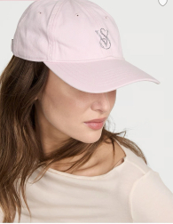 Кепка Victoria's Secret бейсболка з логотипом 1159835038 (Рожевий One size)
