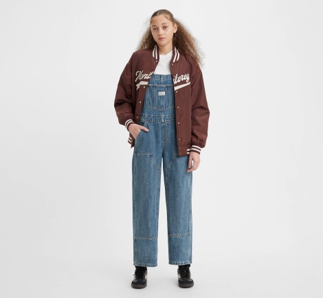 Женский джинсовый комбинезон Levi's 1159815182 (Синий M)