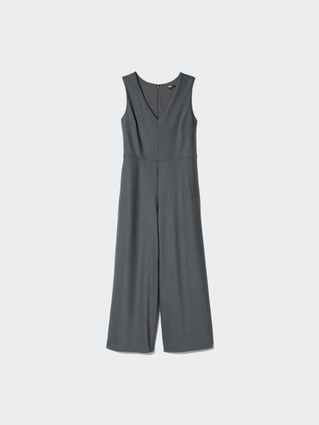 Женский комбинезон Uniqlo 1159833377 (Серый S)