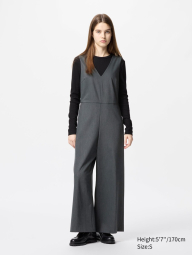 Женский комбинезон Uniqlo 1159833370 (Серый M)