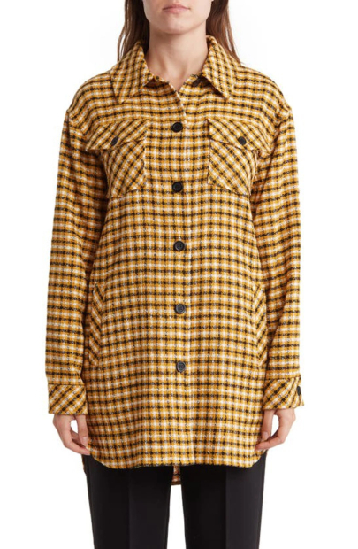Жіноча куртка Karl Lagerfeld Paris сорочка оригінал 1159790064 (Помаранчевий, XS)