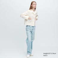 Куртка-рубашка Uniqlo 1159788228 (Белый, XXL)