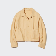Куртка-рубашка Uniqlo 1159788230 (Желтый, XXL)