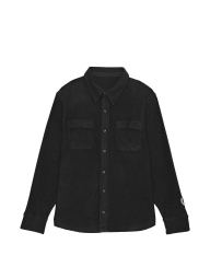 Флисовая куртка-рубашка Victoria Secret PINK 1159797759 (Черный, M)