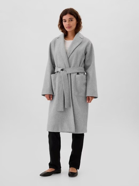 Женское пальто GAP 1159836802 (Серый XXL)