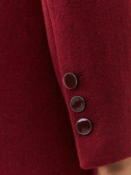Женское пальто Guess из смесовой шерсти 1159795035 (Бордовый, S)