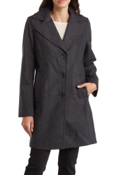 Жіноче пальто вовняне Michael Kors 1159798064 (Сірий, S)