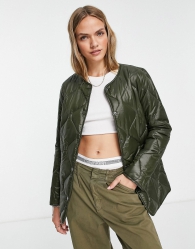 Женская стеганая куртка Calvin Klein 1159801293 (Зеленый, XL)