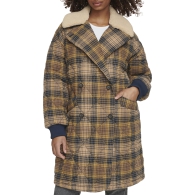 Женское стеганое пальто Levi's 1159805044 (Коричневый, M)