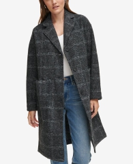 Стильне пальто Calvin Klein у класичному вигляді 1159806855 (Сірий, XL)