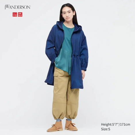 Удлиненная парка JW ANDERSON X UNIQLO 1159766772 (Синий, L)