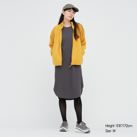 Флисовая куртка на молнии UNIQLO 1159776279 (Желтый, XL)