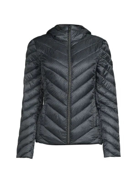 Женская стеганая куртка Michael Kors 1159776832 (Серый, M)